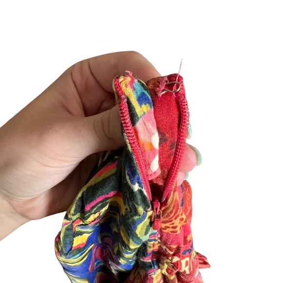 Farm Rio Dulcinea Romper Medium Colorful Resortwear - Picture 6 of 6